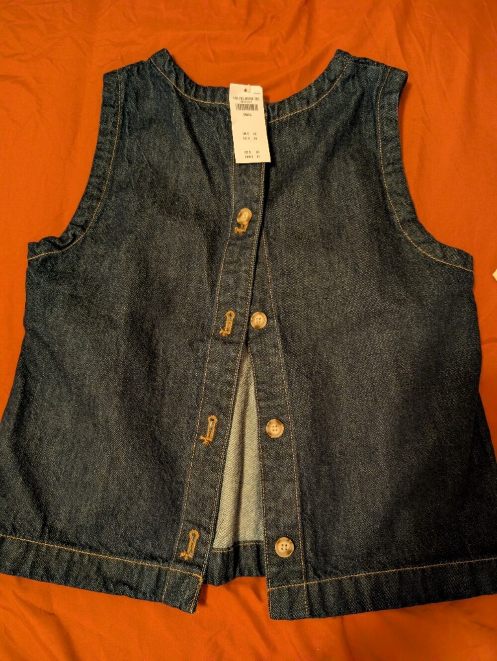 Women's Ambercrombie Jean Vest